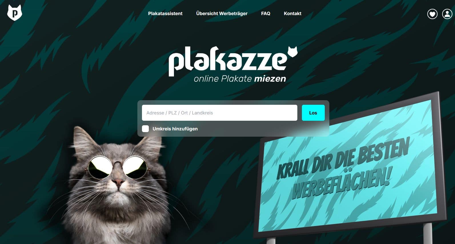 Screenshot Plakazze.de
