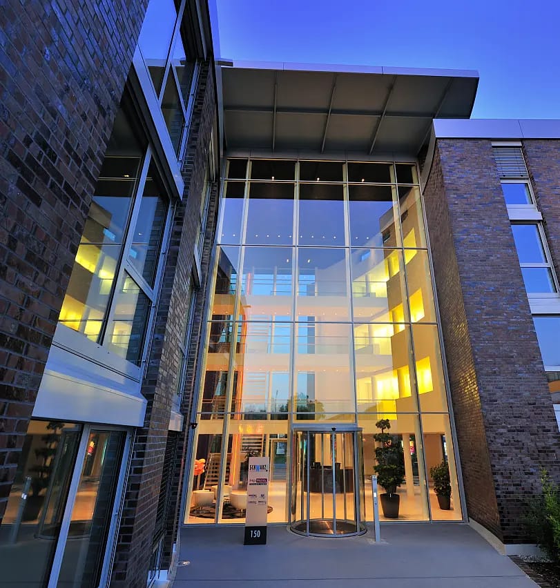 Eingangsbereich unseres Firmengebaeude